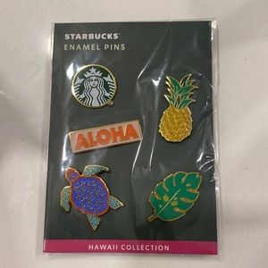 Starbucks Hawaii collection pins